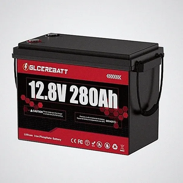 12V 280Ah LiFePO4 Lithium Battery 3584Wh 200A BMS Deep Cycle for RV Solar Boat