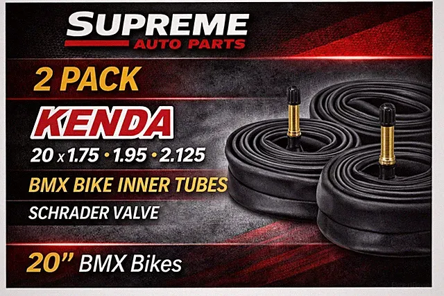 2 Pack Kenda 20x1.75 1.95 2.125 BMX Bike Inner Tubes Schrader Valve