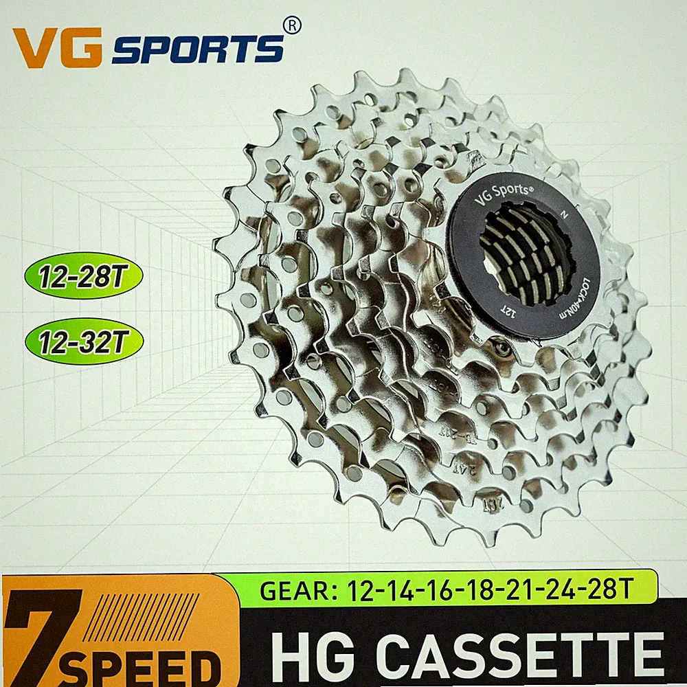 7 Speed Bike Cassette Freewheel 12-28T 12-32T Road Bicycle Sprocket