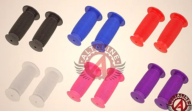 AltaLine Kids Mini Bicycle Grips 7/8" x 85mm Mushroom Style 12" BMX Cruiser.
