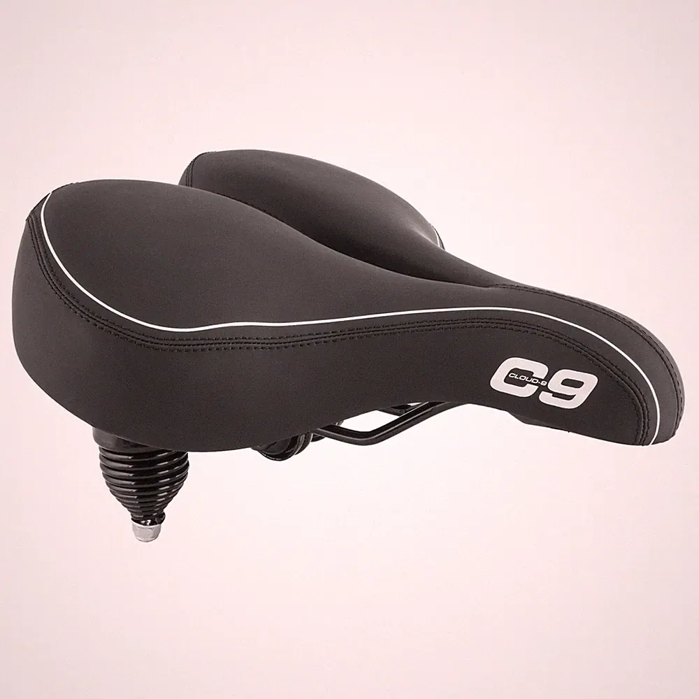 Cloud-9 Unisex Cut Out Bicycle Comfort Seat Cruiser Sofa Springs, Relief Channel