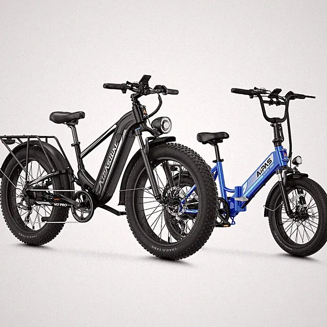 Ebikes for Adults Aipas M2pro 1800W 48V 26" Fat Tire 36MPH MTB New Commuter Fast