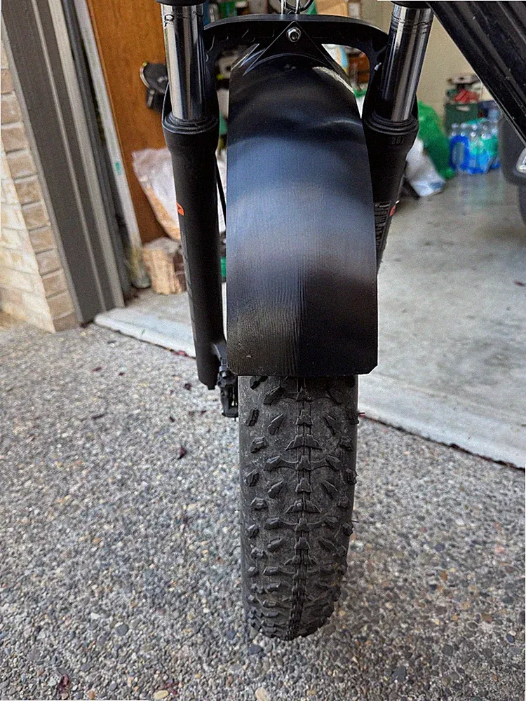 Front Fat Tire Bicycle Ebike Fender full size Made in US