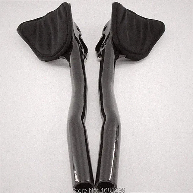 Full Carbon Fiber Road Bike Handlebars Triathlon Time Trial TT Rest Handlebars