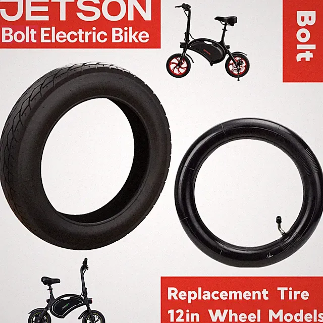 Jetson BOLT 12in Standard Replacement Tire / Inner Tube / Rear or Front / eBike