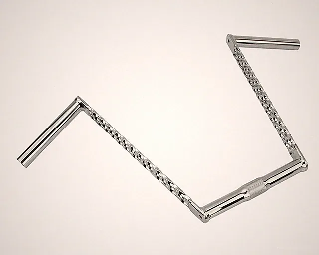 Lowrider Classic Bike Bicycle TRIPLE TWISTED HANDLEBAR 12" 25.4MM CHROME