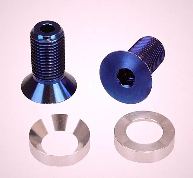 M12 X 1.25 X 25mm HOLLOW bicycle BMX crank bolts fits Profile 19mm GDH spindle