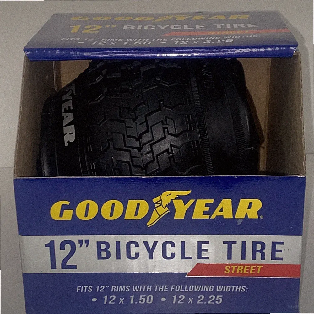 New Goodyear 12" Street Folding Bicycle Tire 12x1.50 or 12x2.25