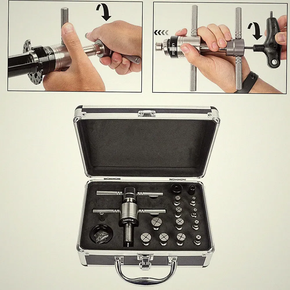 Road Bicycle Hub Bearing Removal Tool Disassembly Bearing Extractor