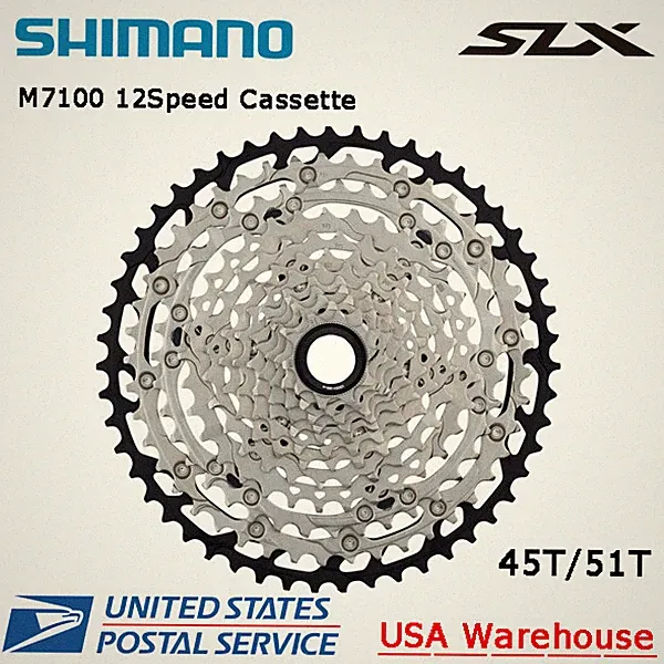 Shimano SLX CS-M7100 12 Speed Micro Spline Cassette 51T