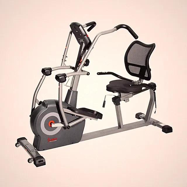 Smart Magnetic Recumbent Elliptical Bike Exercise Workout Cardio Rehab Machine
