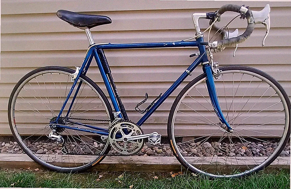 VINTAGE BRITISH High End 12 SPEED STEEL RACER TOURING BICYCLE w CAMPAGNOLO PARTS